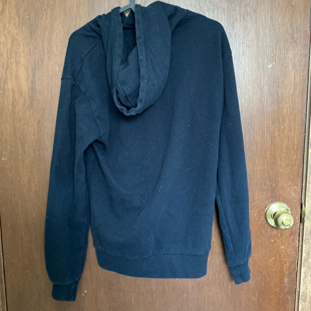 Ohoo & Company Men's Black Fleece Pullover Hoodie - Picture 2 of 3